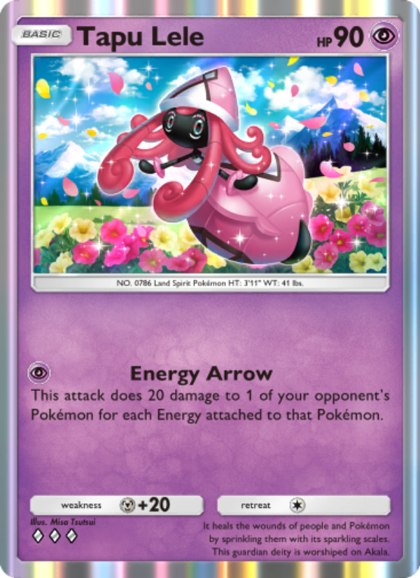Tapu Lele 084/239 — Celestial Guardians (English Pokémon TCG card)