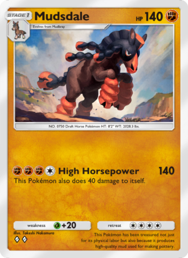 Mudsdale 103/239 — Celestial Guardians (English Pokémon TCG card)
