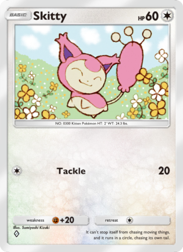 Skitty 129/239 — Celestial Guardians (English Pokémon TCG card)