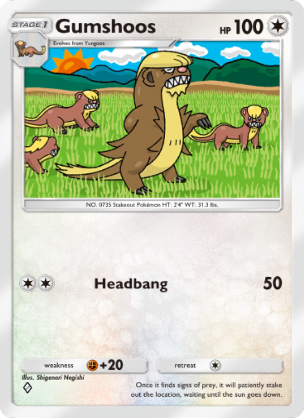 Gumshoos 137/239 — Celestial Guardians (English Pokémon TCG card)
