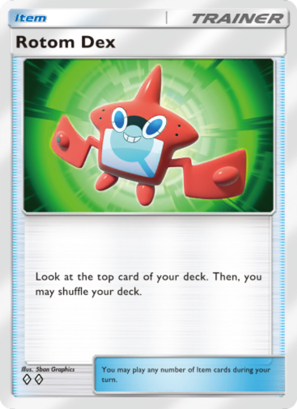 Rotom Dex 145/239 — Celestial Guardians (English Pokémon TCG card)