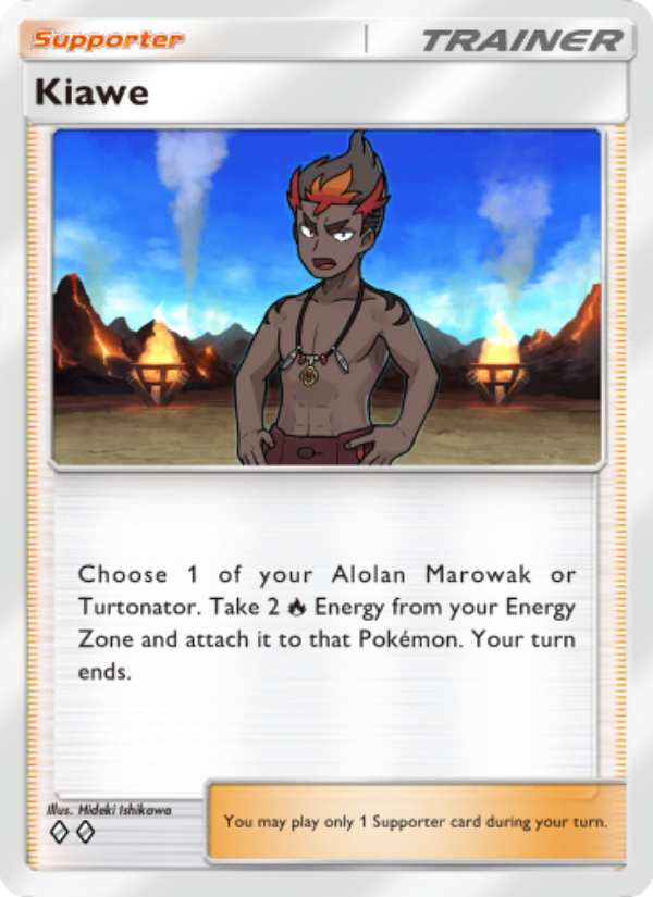 Kiawe 150/239 — Celestial Guardians (English Pokémon TCG card)