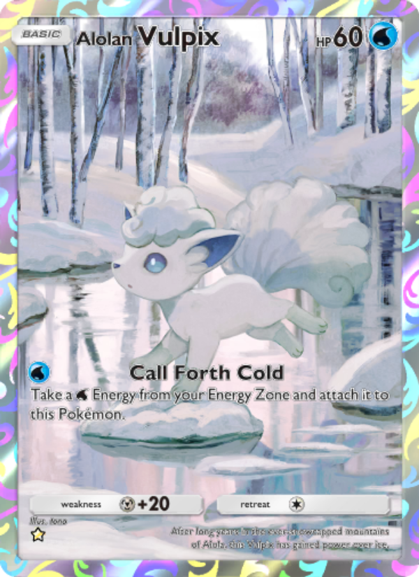Alolan Vulpix 162/239 — Celestial Guardians (English Pokémon TCG card)
