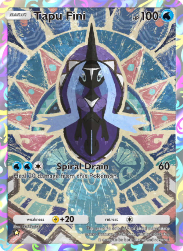 Tapu Fini 164/239 — Celestial Guardians (English Pokémon TCG card)