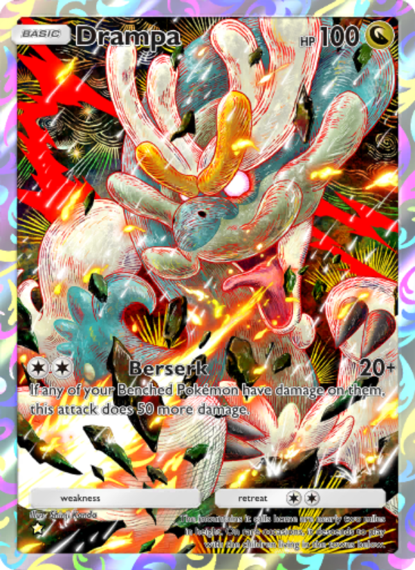 Drampa 176/239 — Celestial Guardians (English Pokémon TCG card)