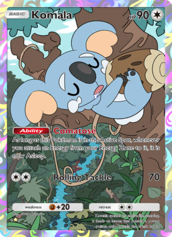 Komala 179/239 — Celestial Guardians (English Pokémon TCG card)
