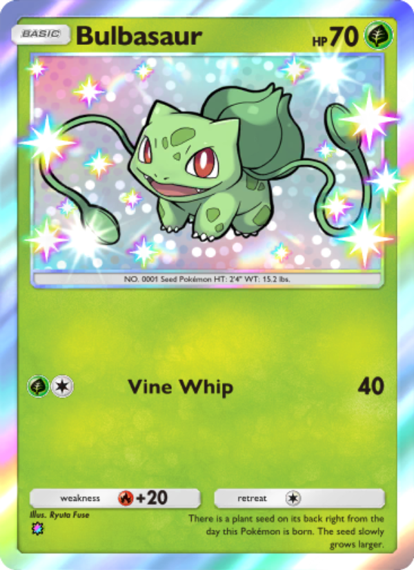Bulbasaur 210/239 — Celestial Guardians (English Pokémon TCG card)