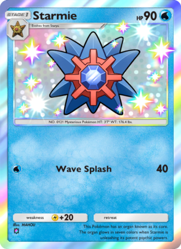 Starmie 219/239 — Celestial Guardians (English Pokémon TCG card)