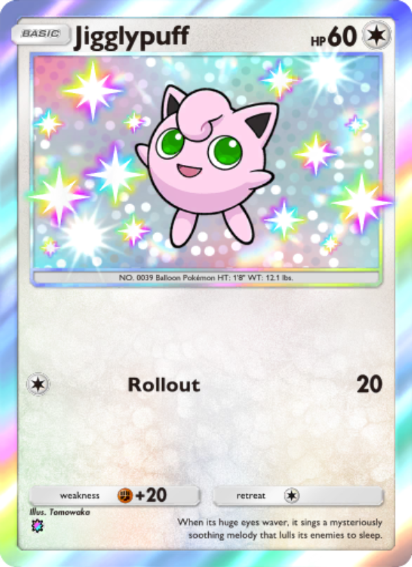 Jigglypuff 228/239 — Celestial Guardians (English Pokémon TCG card)