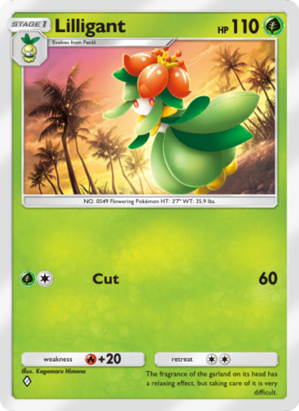 Lilligant 002/103 — Extradimensional Crisis (English Pokémon TCG card)