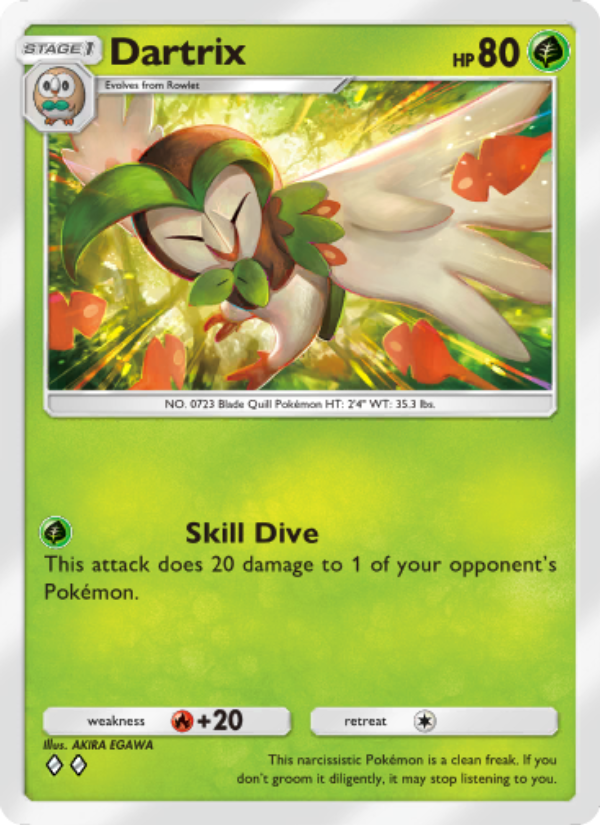 Dartrix 004/103 — Extradimensional Crisis (English Pokémon TCG card)