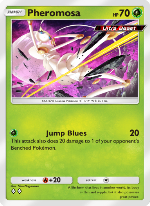 Pheromosa 007/103 — Extradimensional Crisis (English Pokémon TCG card)