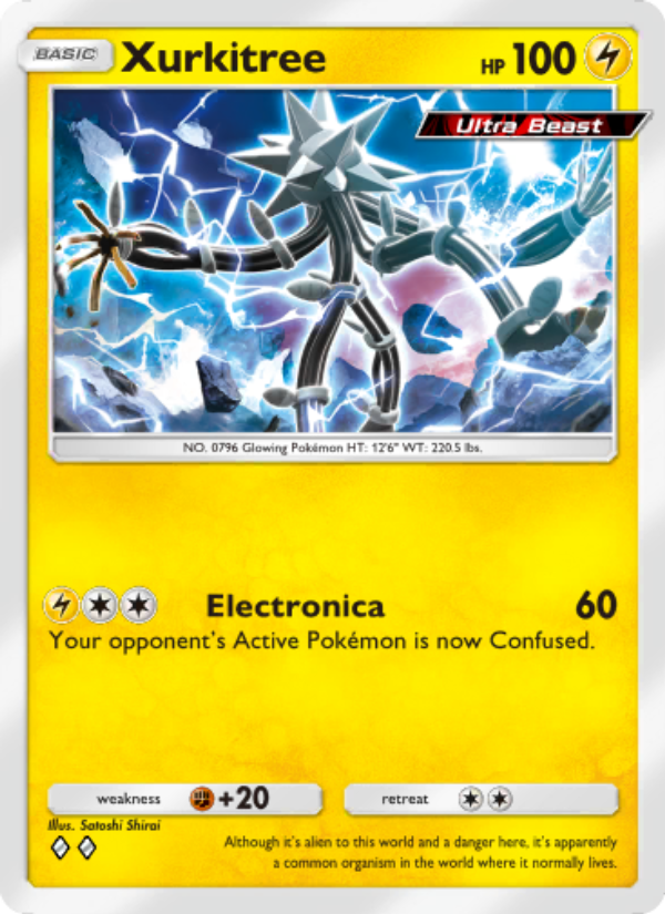 Xurkitree 020/103 — Extradimensional Crisis (English Pokémon TCG card)
