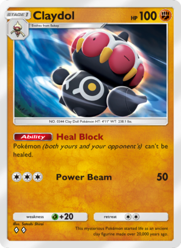 Claydol 031/103 — Extradimensional Crisis (English Pokémon TCG card)