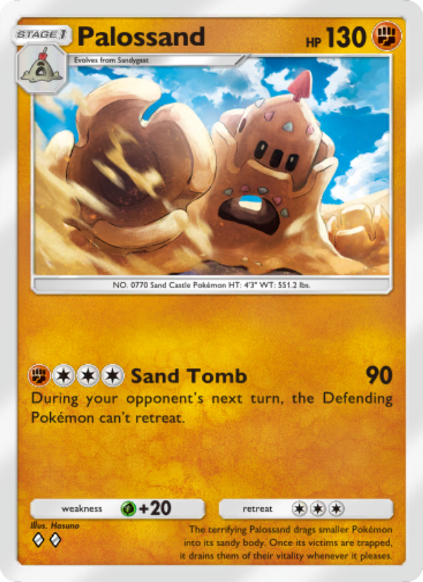 Palossand 036/103 — Extradimensional Crisis (English Pokémon TCG card)