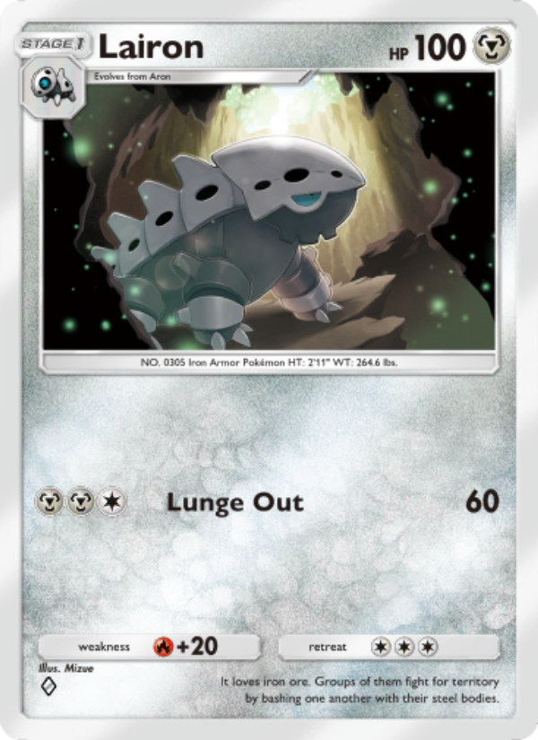Lairon 049/103 — Extradimensional Crisis (English Pokémon TCG card)