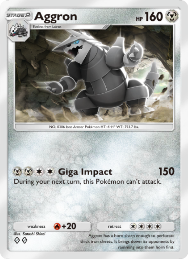 Aggron 050/103 — Extradimensional Crisis (English Pokémon TCG card)