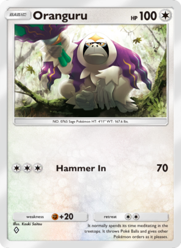 Oranguru 059/103 — Extradimensional Crisis (English Pokémon TCG card)