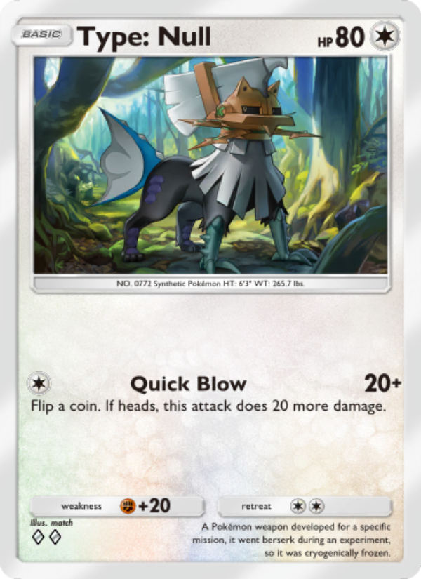 Type: Null 060/103 — Extradimensional Crisis (English Pokémon TCG card)
