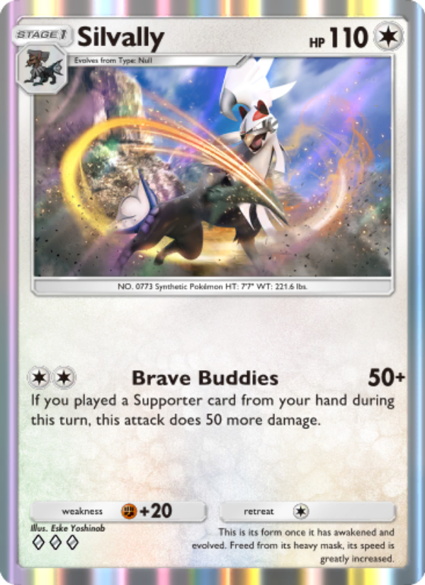 Silvally 061/103 — Extradimensional Crisis (English Pokémon TCG card)