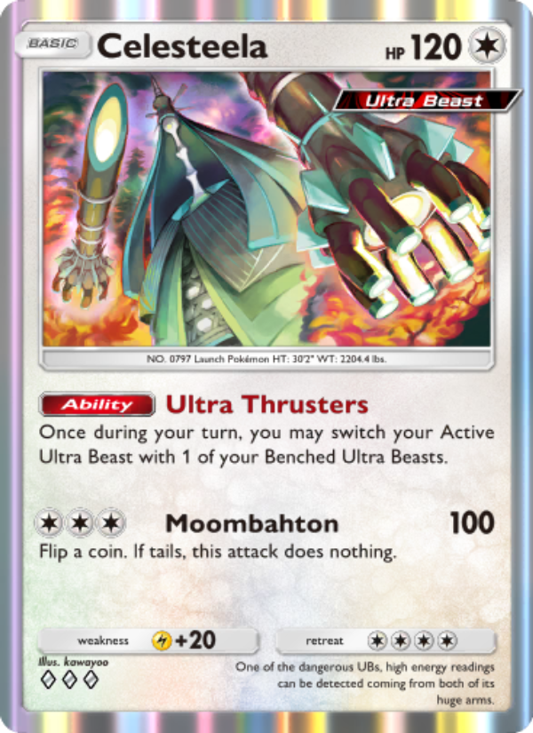 Celesteela 062/103 — Extradimensional Crisis (English Pokémon TCG card)