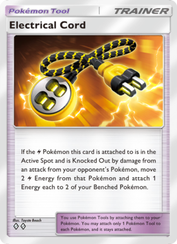 Electrical Cord 065/103 — Extradimensional Crisis (English Pokémon TCG card)