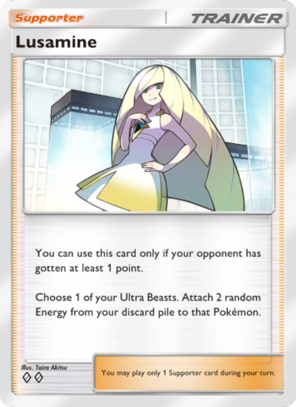 Lusamine 069/103 — Extradimensional Crisis (English Pokémon TCG card)