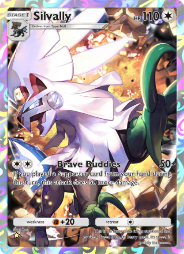 Silvally 074/103 — Extradimensional Crisis (English Pokémon TCG card)