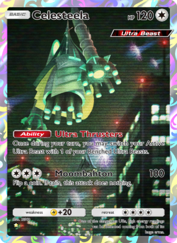 Celesteela 075/103 — Extradimensional Crisis (English Pokémon TCG card)