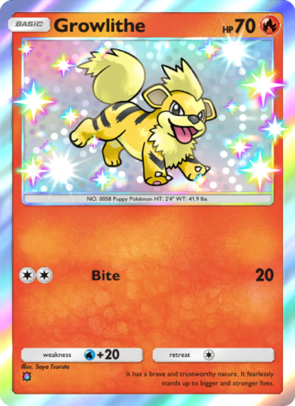 Growlithe 089/103 — Extradimensional Crisis (English Pokémon TCG card)
