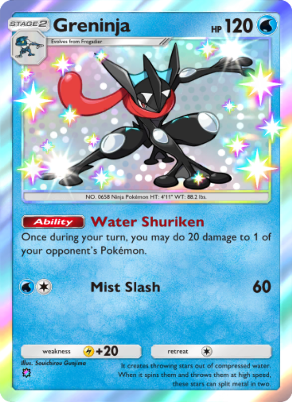 Greninja 093/103 — Extradimensional Crisis (English Pokémon TCG card)