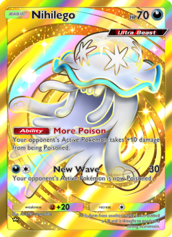 Nihilego 103/103 — Extradimensional Crisis (English Pokémon TCG card)