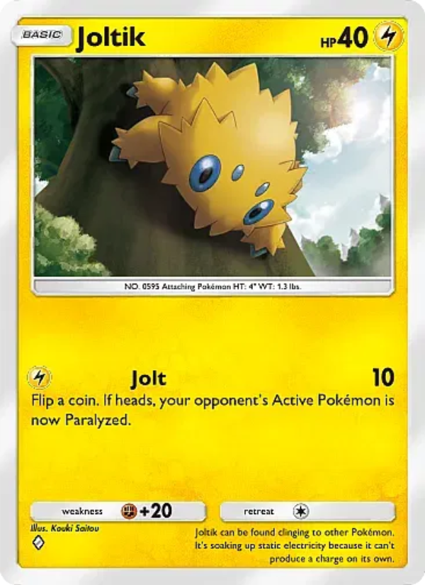 Joltik 026/107 — Eevee Grove (English Pokémon TCG card)