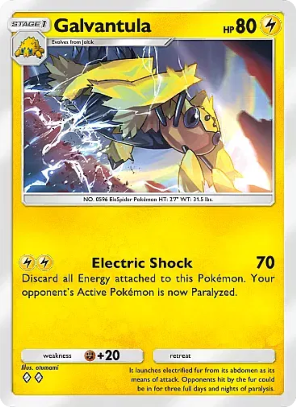 Galvantula 027/107 — Eevee Grove (English Pokémon TCG card)