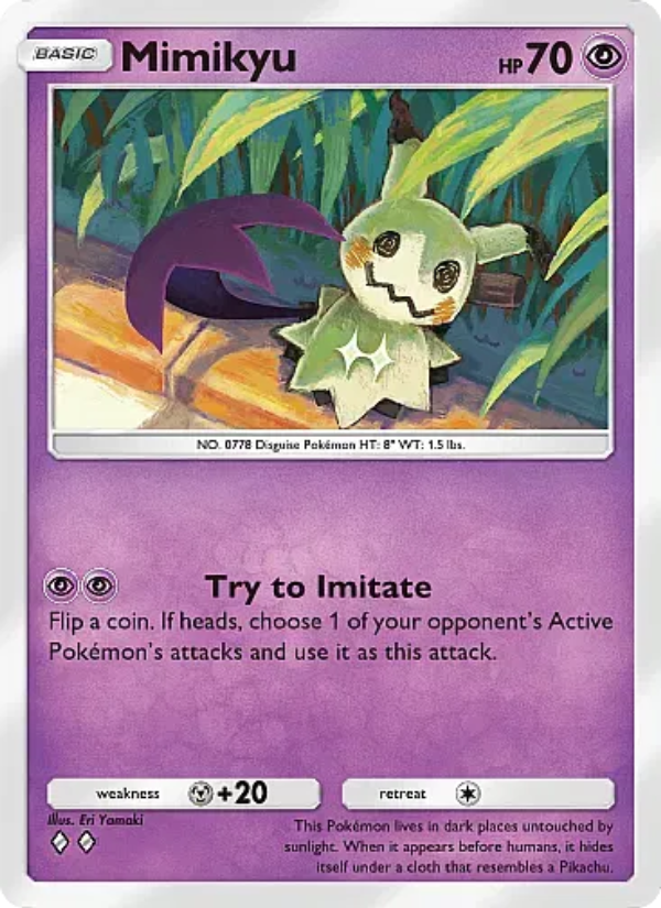 Mimikyu 035/107 — Eevee Grove (English Pokémon TCG card)