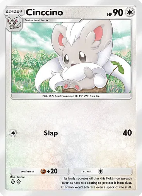 Cinccino 063/107 — Eevee Grove (English Pokémon TCG card)