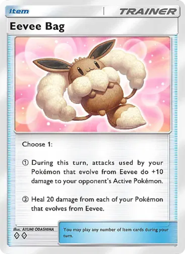 Eevee Bag 066/107 — Eevee Grove (English Pokémon TCG card)