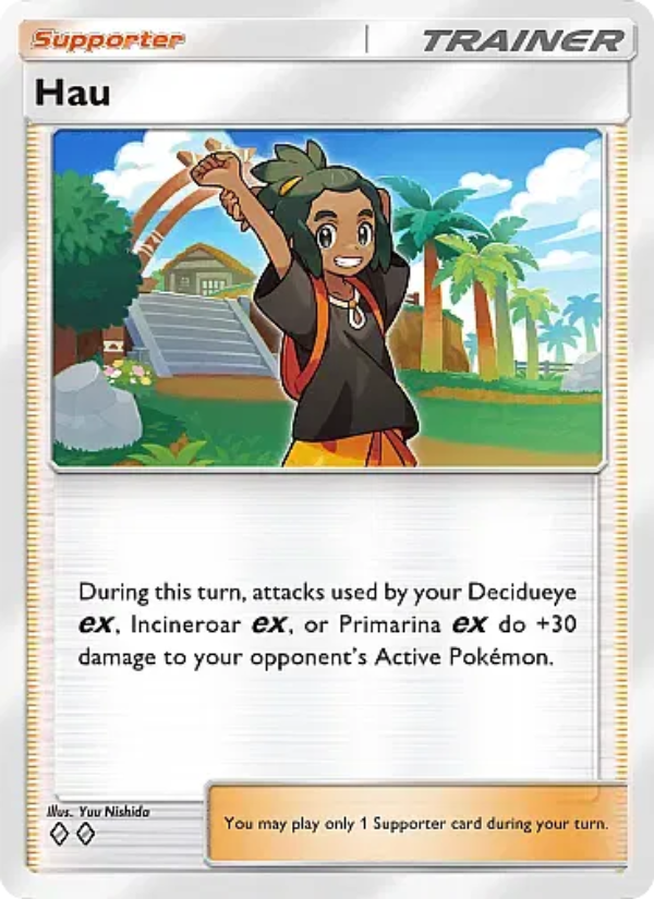 Hau 068/107 — Eevee Grove (English Pokémon TCG card)