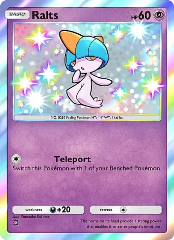 Ralts 097/107 — Eevee Grove (English Pokémon TCG card)