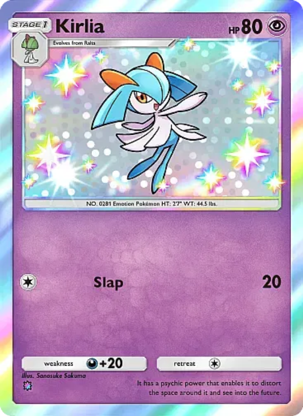 Kirlia 098/107 — Eevee Grove (English Pokémon TCG card)