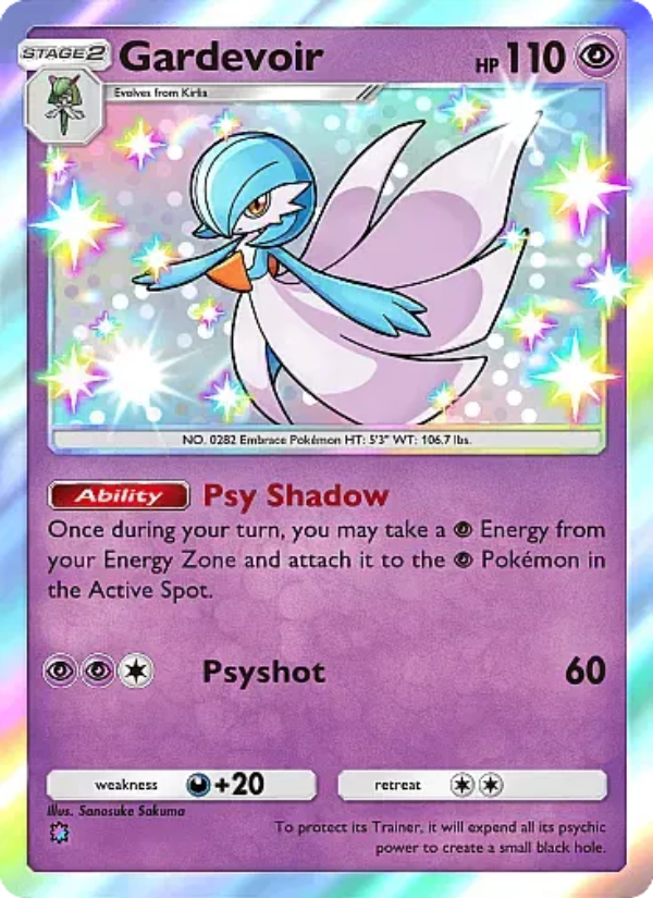 Gardevoir 099/107 — Eevee Grove (English Pokémon TCG card)
