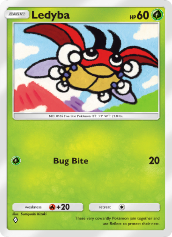 Ledyba 011/241 — Wisdom of Sea and Sky (English Pokémon TCG card)