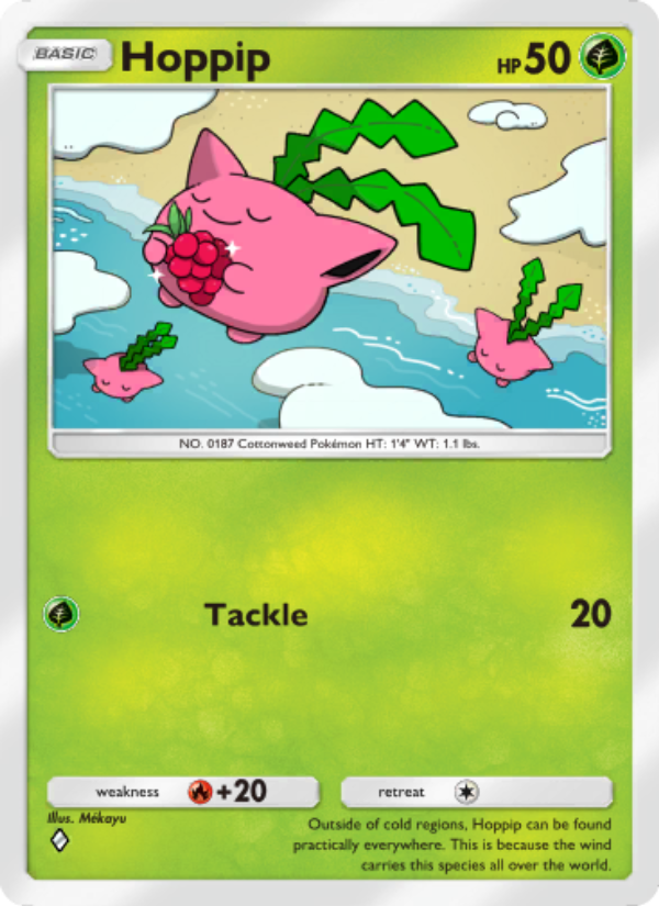 Hoppip 013/241 — Wisdom of Sea and Sky (English Pokémon TCG card)