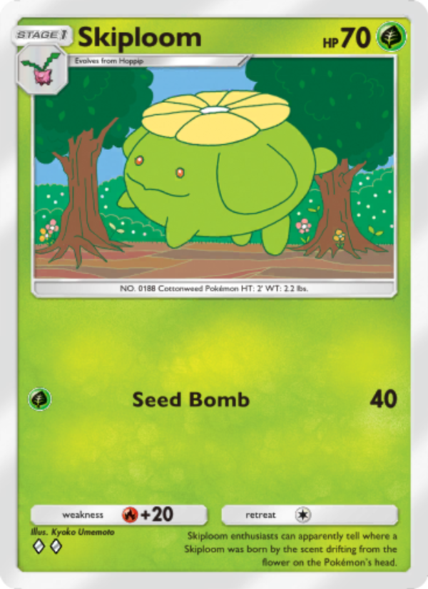 Skiploom 014/241 — Wisdom of Sea and Sky (English Pokémon TCG card)