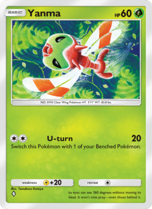 Yanma 018/241 — Wisdom of Sea and Sky (English Pokémon TCG card)
