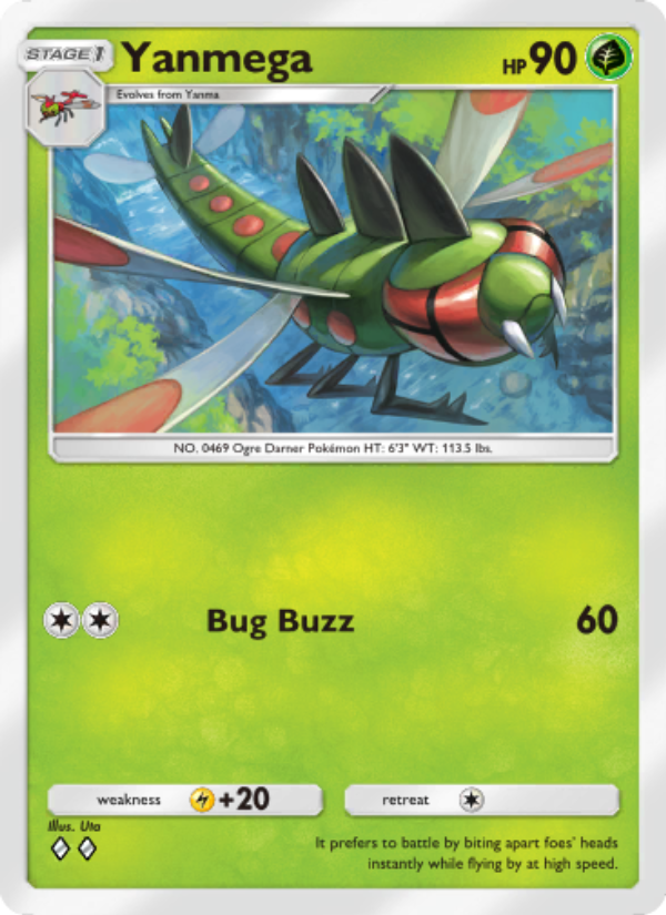 Yanmega 019/241 — Wisdom of Sea and Sky (English Pokémon TCG card)