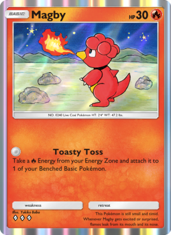Magby 032/241 — Wisdom of Sea and Sky (English Pokémon TCG card)