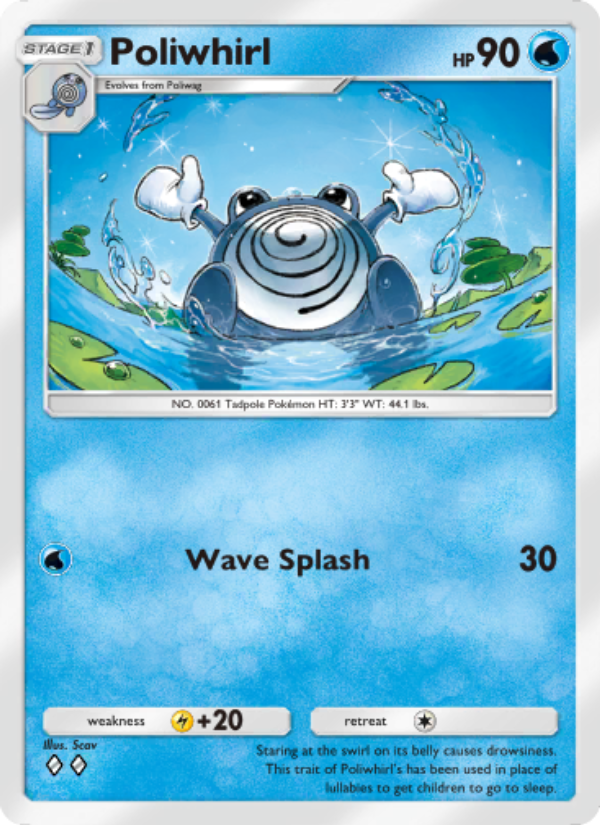 Poliwhirl 039/241 — Wisdom of Sea and Sky (English Pokémon TCG card)