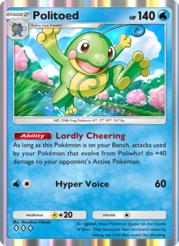 Politoed 040/241 — Wisdom of Sea and Sky (English Pokémon TCG card)