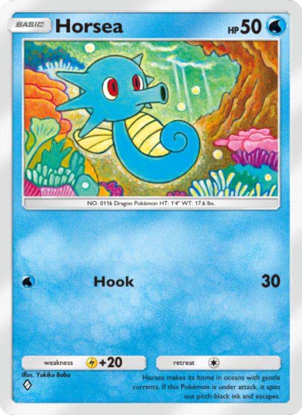 Horsea 041/241 — Wisdom of Sea and Sky (English Pokémon TCG card)